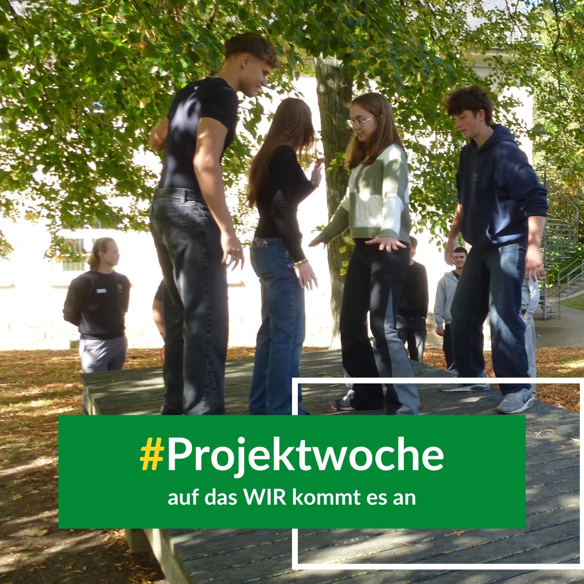 Projektwoche – auf das WIR kommt es an