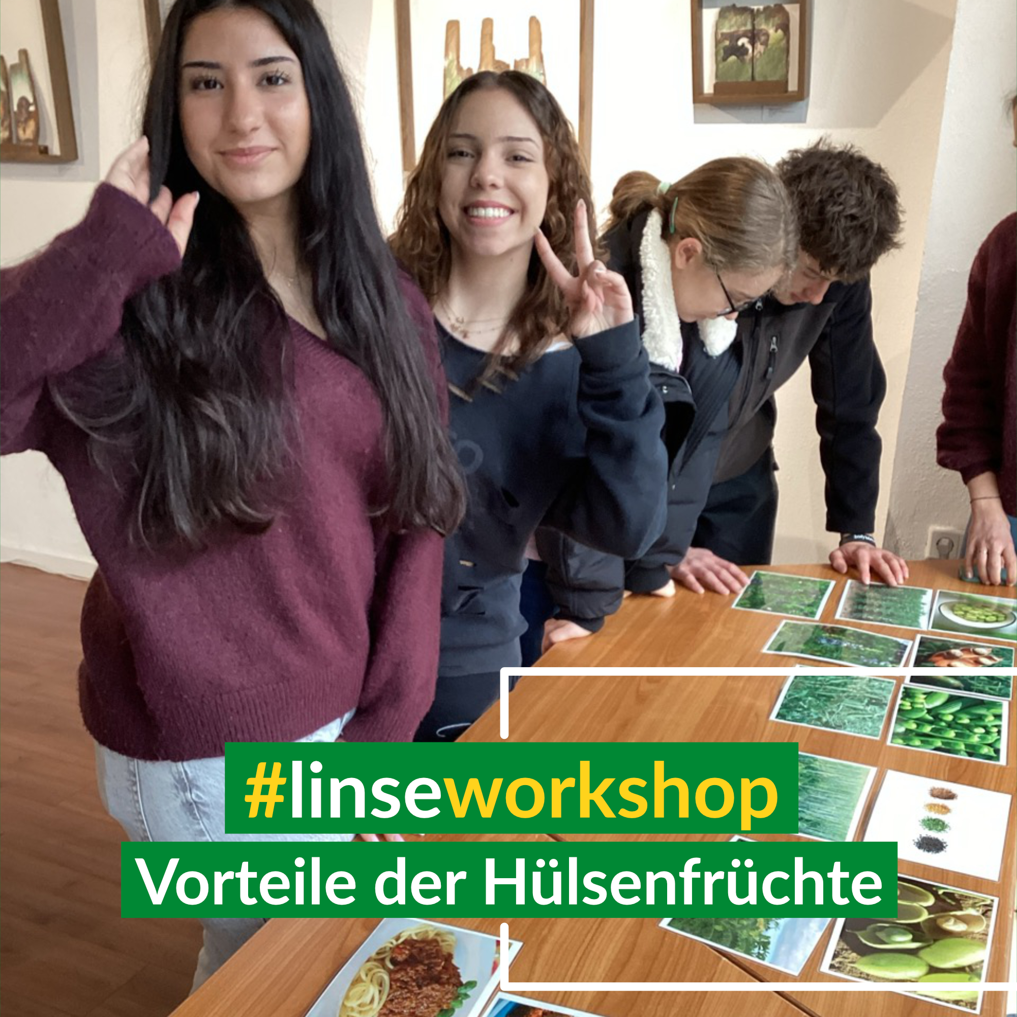 Lernen von LINSE: Klasse 11 entdeckt die Vorteile der Hülsenfrüchte