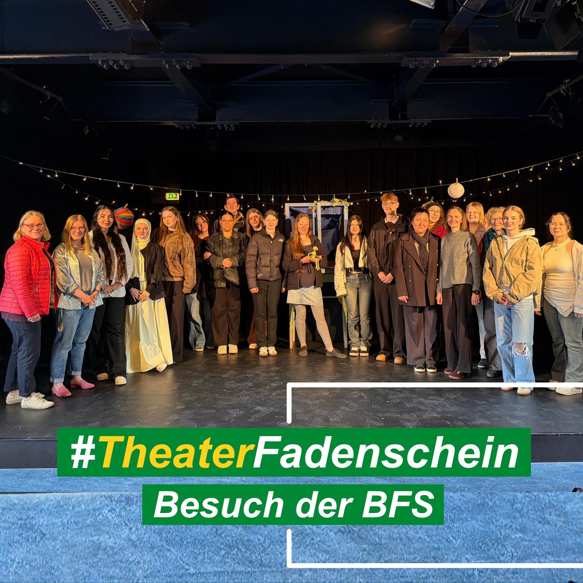 Besuch im Theater Fadenschein