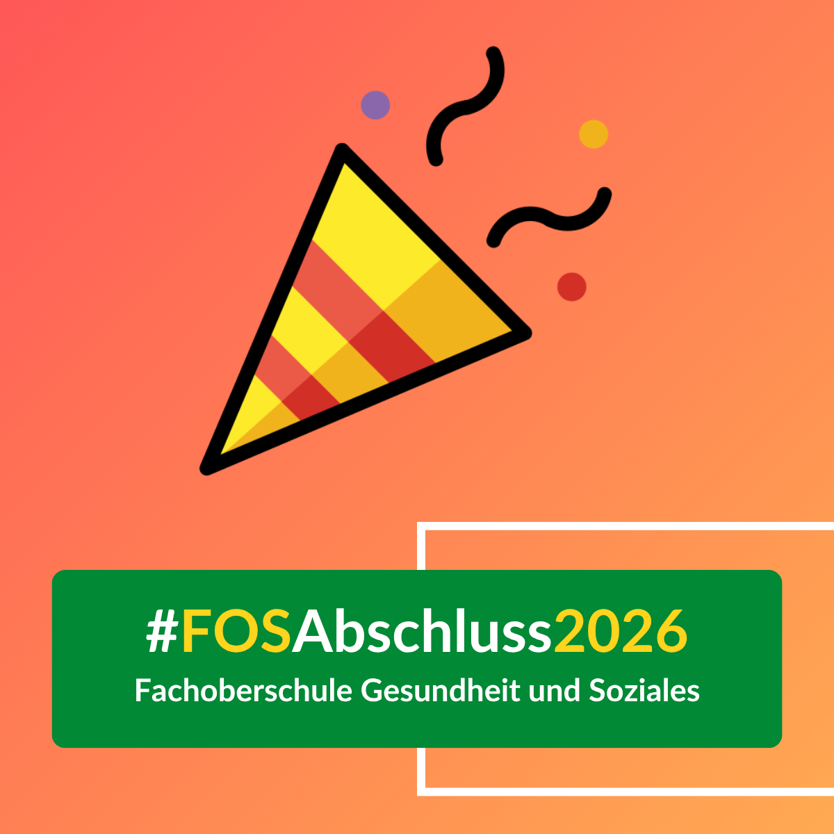 Abschlussfeier des Bildungsgangs FOS am 25.06.2026